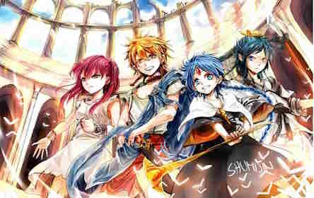 Magi The Labyrinth Of Magic fanart cover pic by Meliback