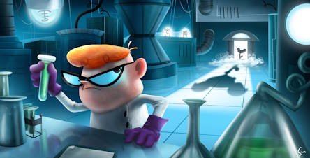 Dexters laboratory fan art cover pic