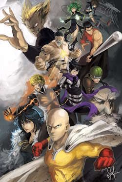 One Punch Man fan art cover pic