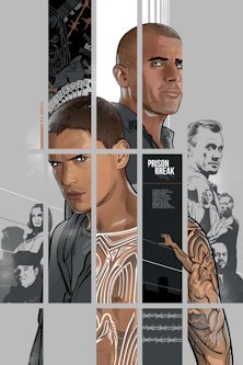 Prison Break fan art cover pic by Vincent Aseo