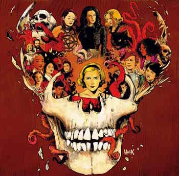 Chilling Adventures of Sabrina fan art cover pic
