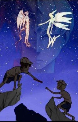 Devilman Crybaby fan art cover pic