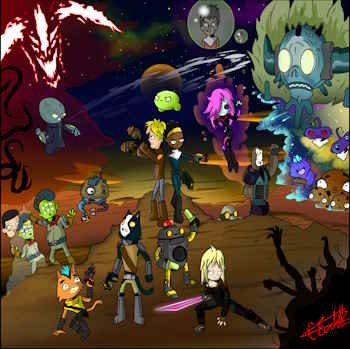 Final Space fan art cover pic