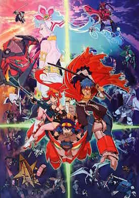 Gurren Lagann fan art cover pic
