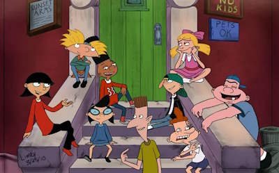 Hey Arnold fan art cover pic