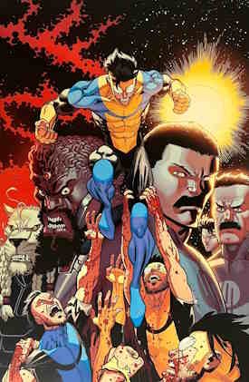 Invincible fan art cover pic