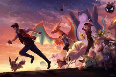 Pokemon fan art cover pic