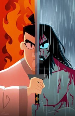 Samurai Jack fan art cover pic