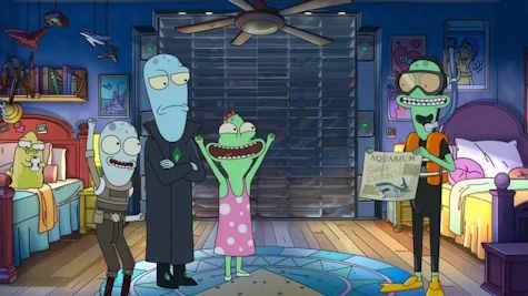 Solar Opposites fan art cover pic