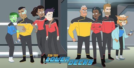 Star Trek Lower Decks fan art cover pic