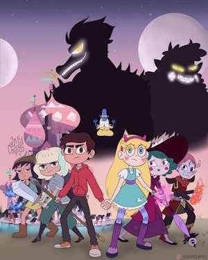 Star vs The Forces of Evil fan art cover pic