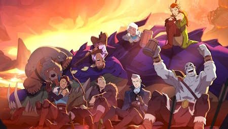 The Legend of Vox Machina fan art cover pic