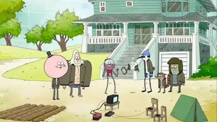 The Regular Show fan art over pic