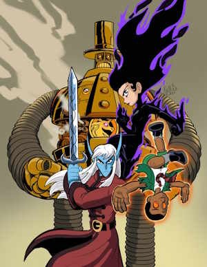 Unicorn Warriors Eternal fan art cover pic