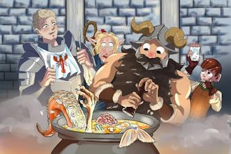 Delicious In Dungeon fan art cover pic