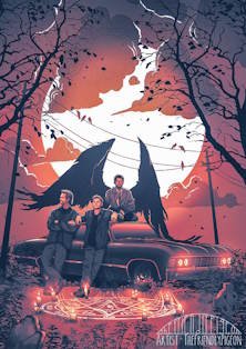 Supernatural fan art cover pic