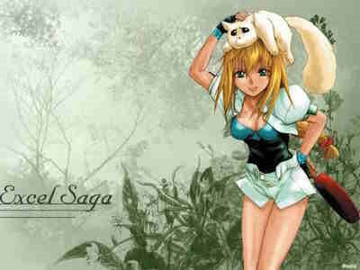 Excel Saga fan art cover pic